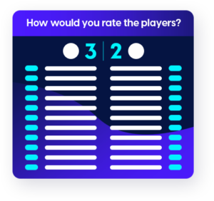 Content Stadium Widgets: Player Ratings Widget